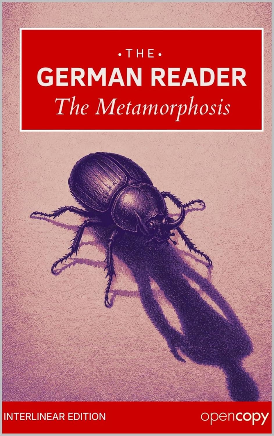Cover of Die Verwandlung (The Metamorphosis), an interlinear German–English edition