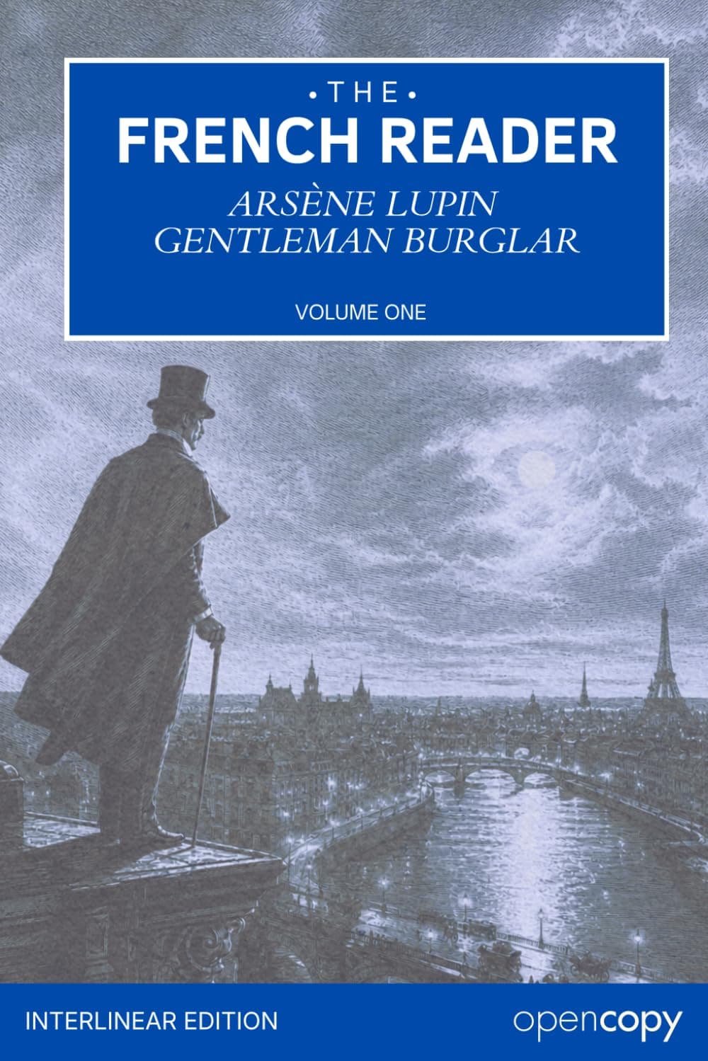 Cover of Arsène Lupin, Gentleman Burglar (The French Reader), an interlinear French–English edition