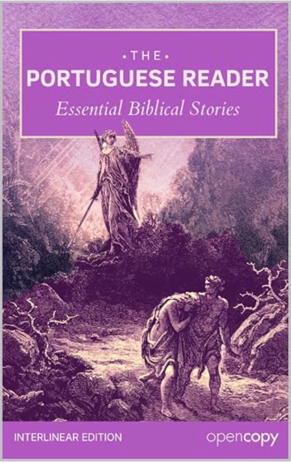 Cover of Portuguese Reader (21 Essential Bible Stories), an interlinear Portuguese–English edition